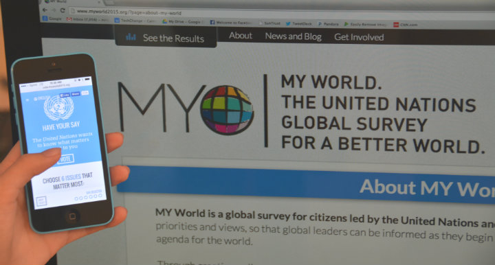 The Role of Mobile Phones in Survey Data Collection: My World 2015
