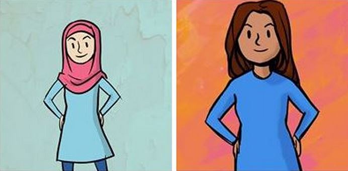 Illustrated avatars of TechGirls